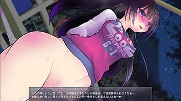 exposing play girl 5 part 2 in anime hentai game