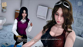 My bully is my lover with big tits and redhead erotic fun 😍