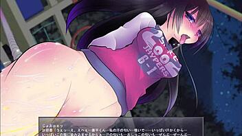 exposing play girl 5 part 2 in anime hentai game