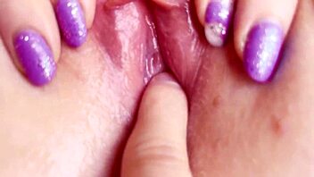 Check out this extreme close-up of a wet pussy orgasm.