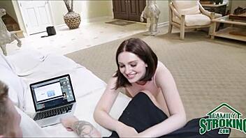 My Teen 18+ Stepsister Is Bored And Horny