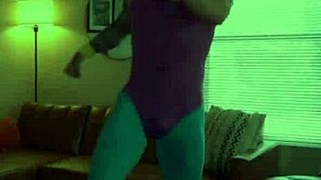 yoga session with black stud and white boyfriend