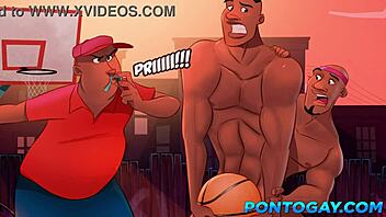 Passionate Fucking in Locker Room