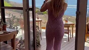 Outdoor exhibitionism in Ibiza