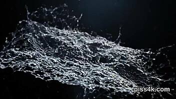 watching sultry lesbo chicks get drenched in piss and explode wet