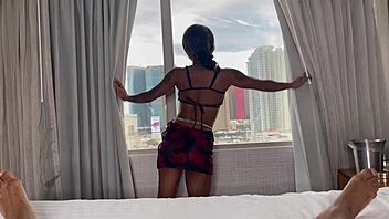 mena carlisle having fun with big dick in vegas