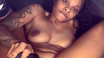 Kashofficial stretches her tight pussy with a huge black dildo in this full video