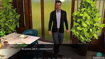 Nursing back to pleasure in bed with a horny teen