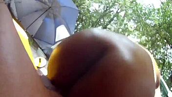 Naughty Neighbor Lets Me Fuck Her Outside