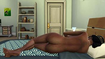 Er denne indiske stemora naken for første gang?