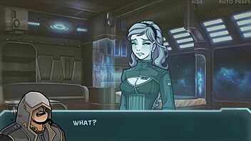 Big tits lesbian hentai