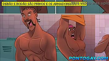 Passionate Fucking in Locker Room