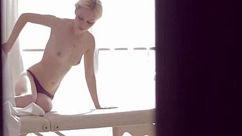 i oiled up this teen 18+ for hardcore blowjob action