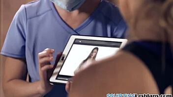 lesbian trio fingers and squirts in group