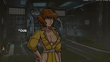 Big tits lesbian hentai