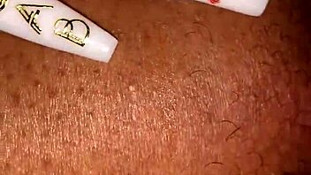 Gaping Her Pussy With Dildo!