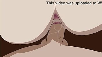 erza scarlet in fairy tail gives up her tight pussy