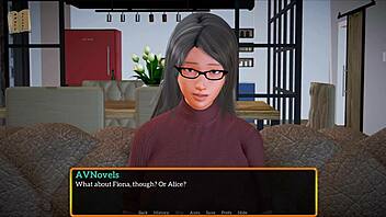 Introducing your new stepfamily in a visual novel