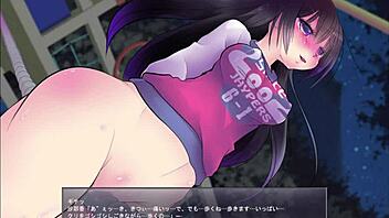 exposing play girl 5 part 2 in anime hentai game