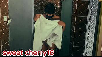 lonely african girl warming her pussy alone, craving more