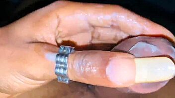 I'm creaming my dick right now, he says while masturbating intensely.