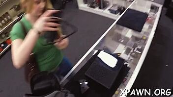 Lovely Doxy Fucks In Shop