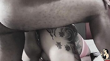 Romeo and Juliet at the motel, taking it deep?