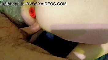 smooth tweaker dick explores ass and pussy in homemade close-up
