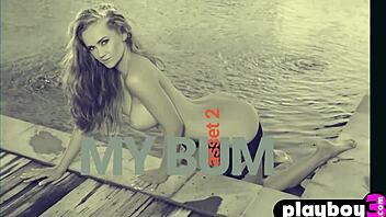 European Model Nicky Hendrix Exposes Perfect Big Tits And Curved Body Naked