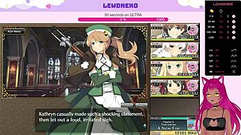 i played evenicle part 14 as vtuber lewdneko with creampie and bdsm