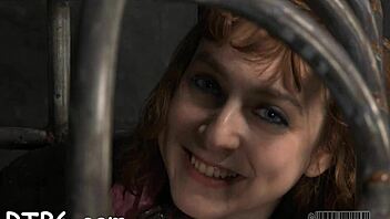 Feel the rough bondage on shaved pussy!