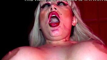 halloween special tiffany savors chucky's dick for a big creampie with sara blonde