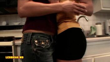 Young girl's passionate encounter with MILF