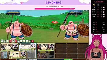 i played evenicle part 14 as vtuber lewdneko with creampie and bdsm