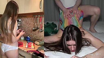 student life rocks with food and cock - princess alice