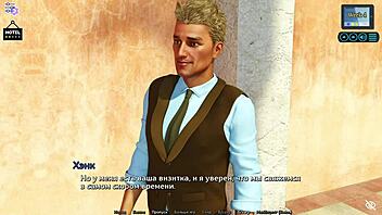 Sunshine love del 26 gameplay visar hentai-babe med små 18+ tuttar blir knullad