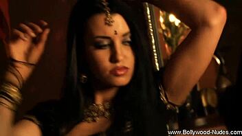 is this indian brunette's nude dancing seductive?