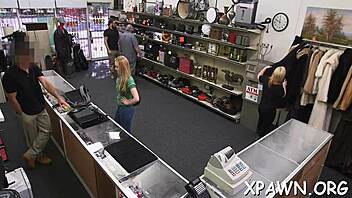 Lovely Doxy Fucks In Shop