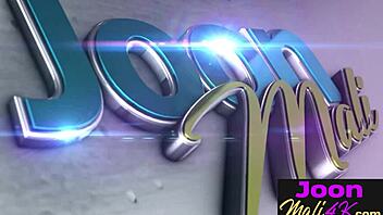 HORNY BIG TITS ASIAN TEEN 18+ JOON MALI FUCKED HERSELF AFTER PASSION POSING