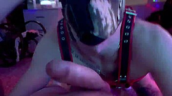 the owner fiercely fucked his partner doggie style with two dicks