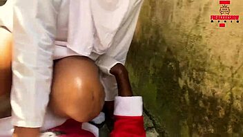 christmas of hot sex, bent over for big cock outdoors, subscribe to red?