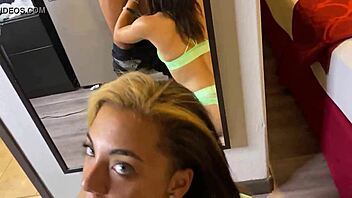 ZERELLA SKIES GAGGING ON LONG TONGUE DICK!