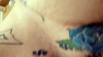 Blonde milf amateur gets fucked hard on bathroom counter