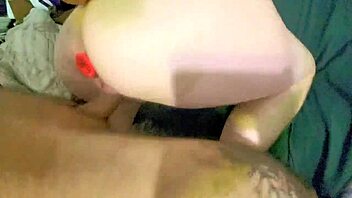 smooth tweaker dick explores ass and pussy in homemade close-up