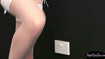 babe gets facial during stripper casting