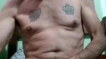 Sexy close up gay encounter