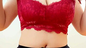 Crimson top highlights my big breasts mmm - depravedminx