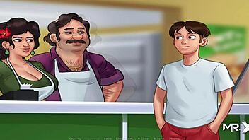 feel the excitement in summertime saga finding young cum in episode 89