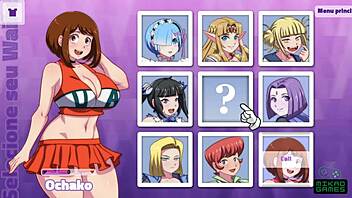 android 18 from dragon ball z agrees to sex for money in waifuhub episode 1