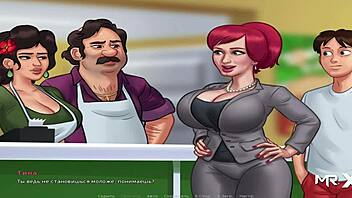 feel the excitement in summertime saga finding young cum in episode 89